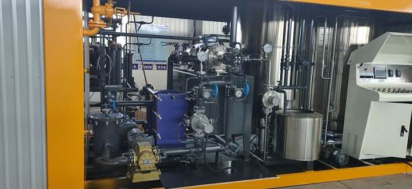 What types of emulsion bitumen plant can be divided according to the process flow_2